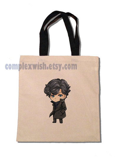 Sherlock cotton tote