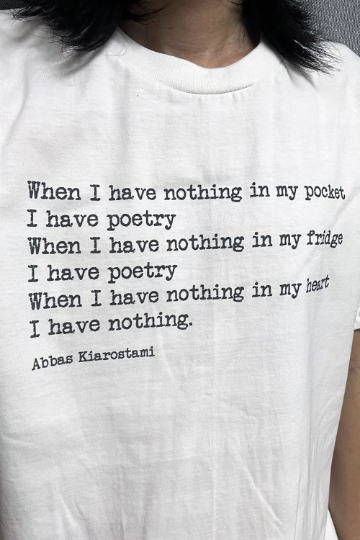 Free Shipping-I HAVE POETRY TEE