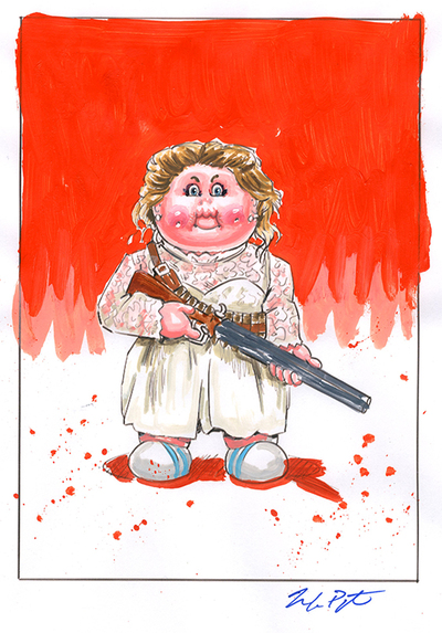 RUDY or Not / Savage SAMARA Color Rough - Horrorible Kids - Series 7 2022