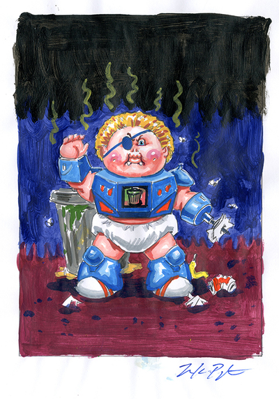 BRAD L. Beast / Fire WALTER Wood Color Rough - Slop Culture Kids - Series 1 2022