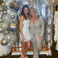 Cute Bodycon Sparkly White Lace Short Homecoming Dresses - Thumbnail 2