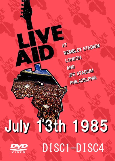 LIVE AID July 13th 1985 TIME 16h 8DVD