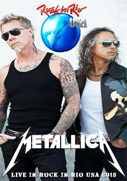 METALLICA Live In Rock In Rio USA 2015 DVD