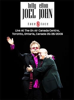 ELTON JOHN & BILLY JOEL F2F Live At The On Air Canada Centre, Toronto, Ontaria, Canada 05.26.2009 DVD