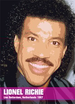LIONEL RICHIE Live Rotterdam, Netherlands 04.13.1987 DVD