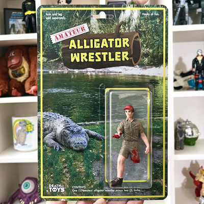 Amateur Alligator Wrestler