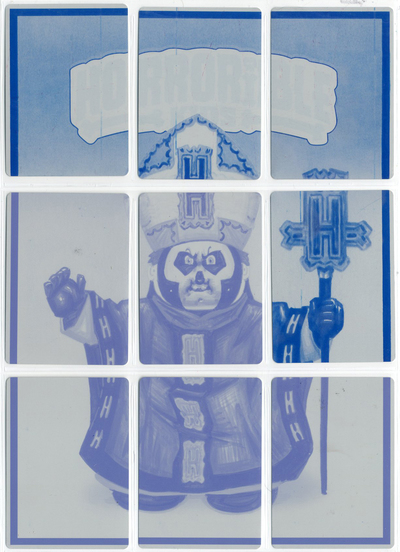 Ghost LEE / Papa EMMETT 9 Plate Puzzle Sets