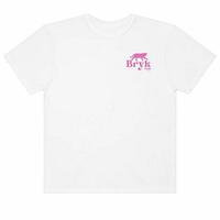 Bryk Leopard Printed White Tee - Thumbnail 2