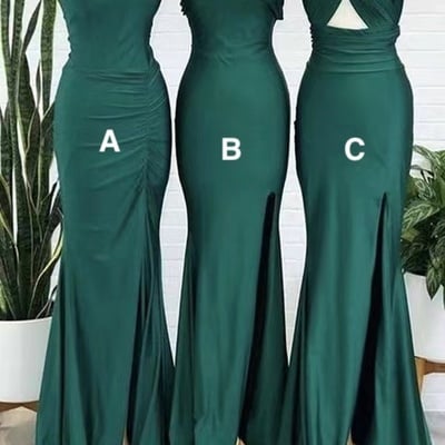 Green prom dresses for women pd050 - Thumbnail 2