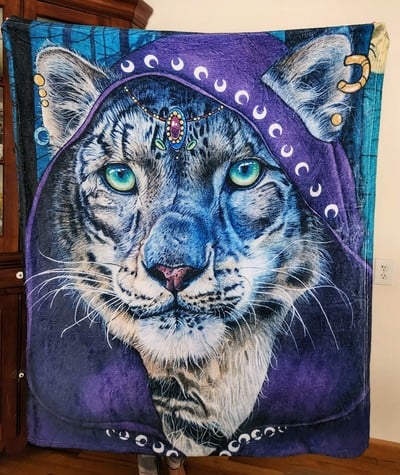 "The Guardian" Throw Blanket