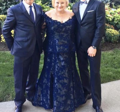 Plus Size Mother of the Bride Dresses MTD002