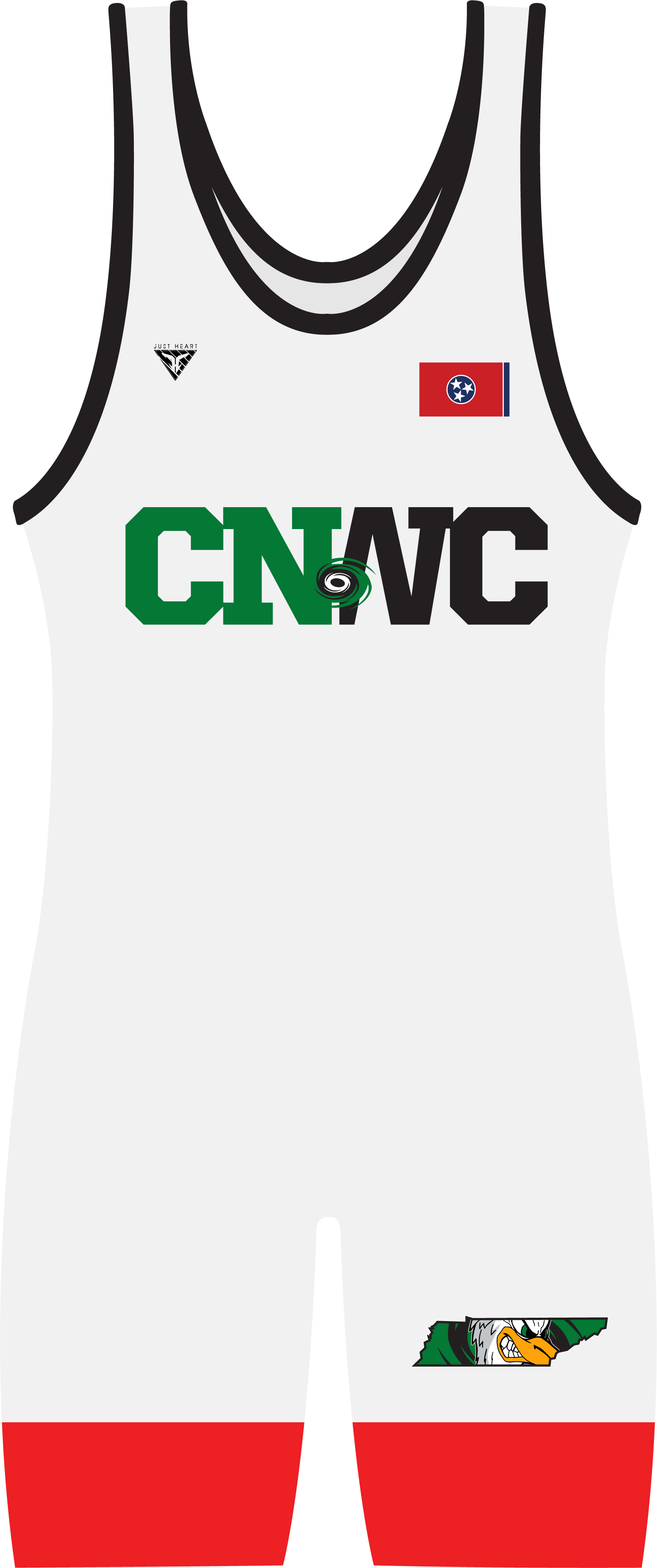CNWC white singlet