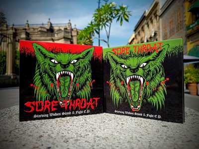 SORE THROAT "STARVING WOLVES STAND & FIGHT Digipack CD w/Slipcase