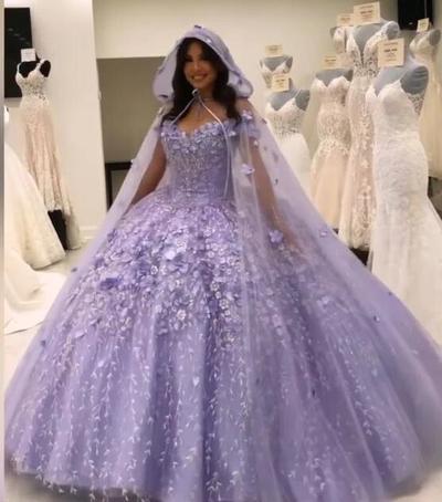 Off Shoulder Purple Ball Gown Prom Dresses, Party Dresses