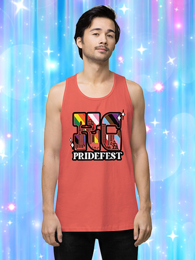 Kansas City Pridefest 2022 Men’s premium tank top