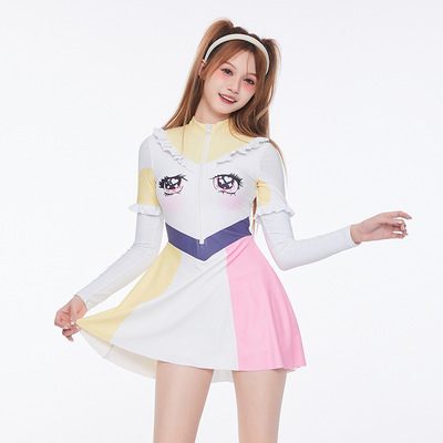 Kawaii Sailor Moon Print One-piece Swimsuit