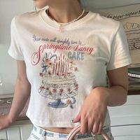 Springtime Fancy Cake Print Tee - Thumbnail 2