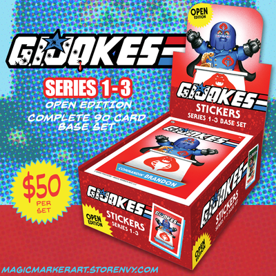 G.I. Jokes Trading Cards - Series 1 Base Set Mini Box *OPEN EDITION