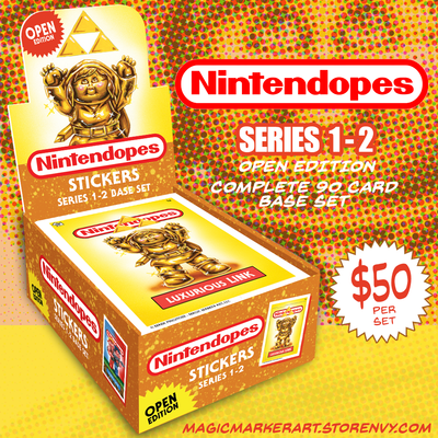 Nintendopes Trading Cards - Series 1 Base Set Mini Box *OPEN EDITION