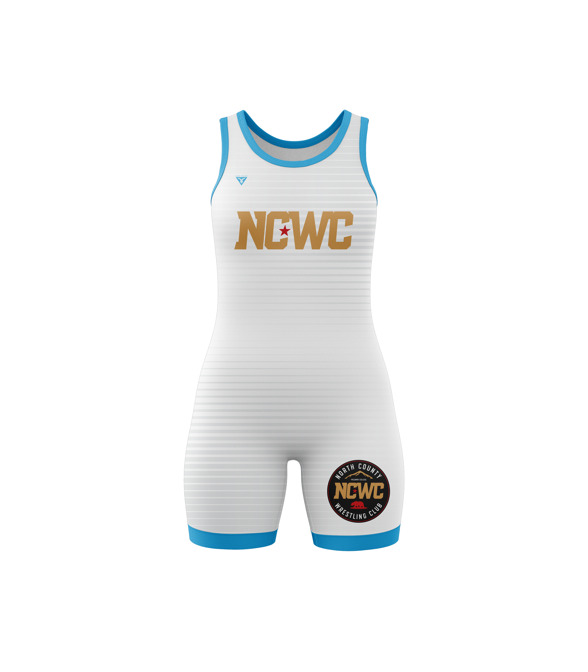 NCWC women's white singlet