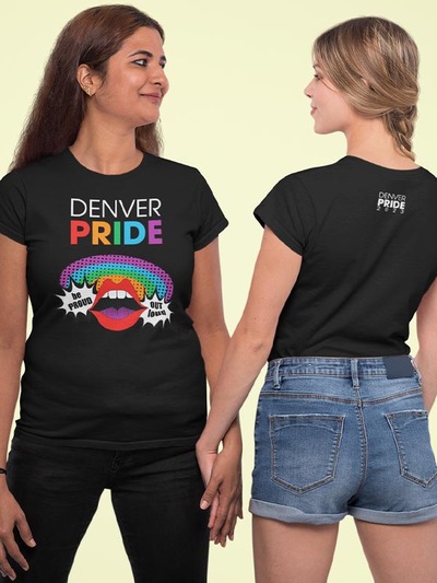 Denver Pride 2023 Official Womens T-shirt
