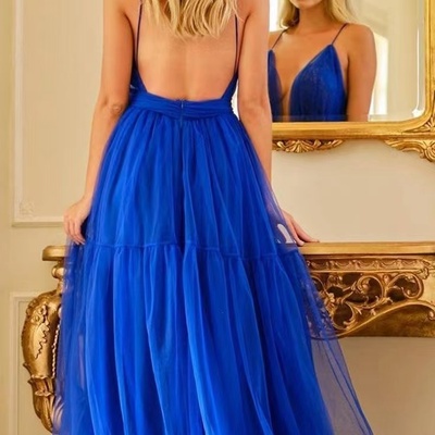 Prom dresses backless spaghetti straps  - Thumbnail 3