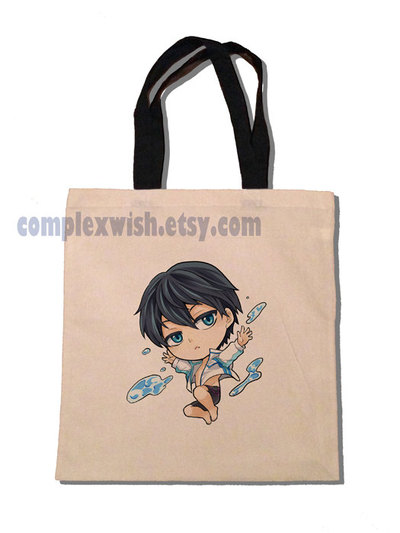 Free! iwatobi swim club cotton tote - haruka