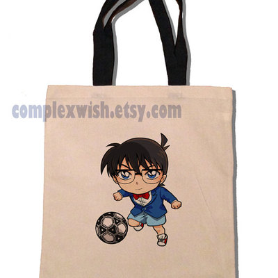 Detective conan cotton tote - conan - Thumbnail 1