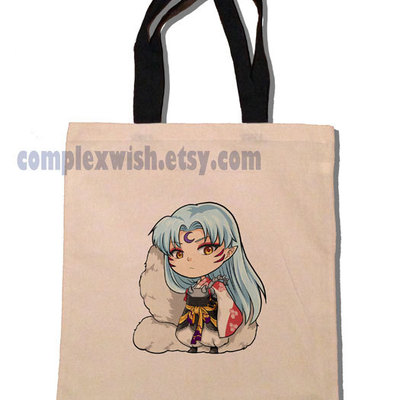 Inuyasha cotton tote - sesshomaru - Thumbnail 1