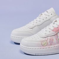Cinnamoroll My Melody Kuromi Kitty Pompompurin Hand Painted Cute Girl Women Pastel Sporty Sneakers Running Shoes - Thumbnail 6