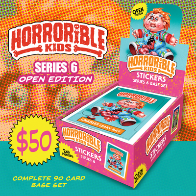 Horrorible Kids Trading Cards - Series 6 Base Set Mini Box *OPEN EDITION
