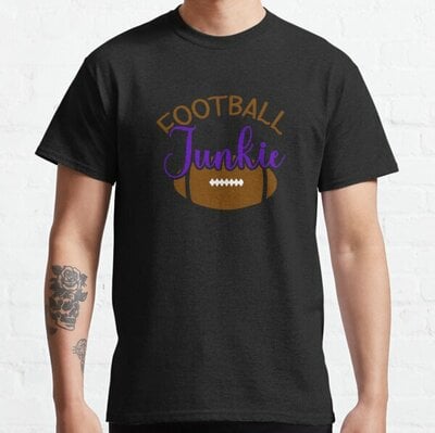 FOOTBALL JUNKIE Essential T-Shirt, Long Sleeve, Sweatshirt, Hoodie For Men Women