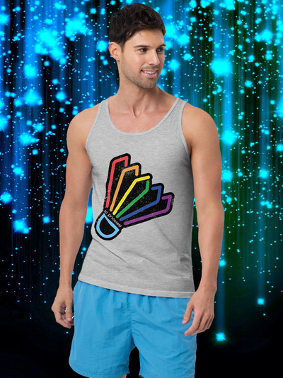 Kansas City Pridefest Shuttlecock Unisex Tank Top