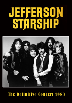 JEFFERSON STARSHIP The Definitive Concert 1983 DVD