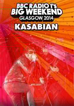 KASABIAN BBC Radio 1's Big Weekend Glasgow, Scotland 05.25.2014 DVD