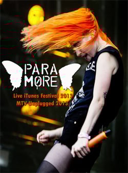 PARAMORE Live iTunes Festival 2013 & MTV Unplugged 2013 DVD
