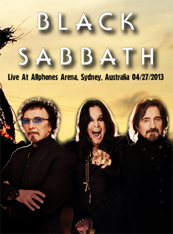BLACK SABBATH Live At Allphones Arena, Sydney, Australia 04.27.2013 DVD