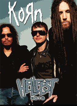 KORN Live At The Hellfest, France 2015 DVD