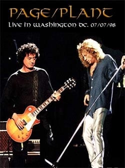PAGE PLANT Live In Washington DC. 1998 DVD