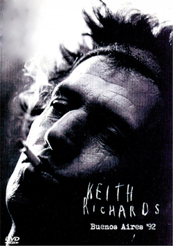 KEITH RICHARDS Live In Buenos Aires, Argentina 11.07.1992 DVD
