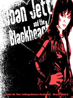 JOAN JETT & BLACKHEARTS Lollapalooza Brazil 2012 DVD