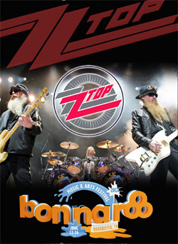 ZZ TOP Live At The Bonnaroo Festival, Manchester, TN 06.14.2013 DVD