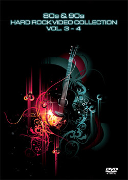 80s & 90s HARD ROCK VIDEO COLLECTION Vol. 3-4 (60 Videos) DVD