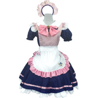 Cafe Maid Princess Dress Cosplay Party Uniform - Thumbnail 4