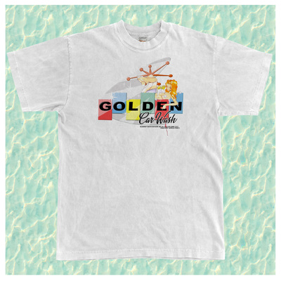 Golden Car Wash Tee (Off White)