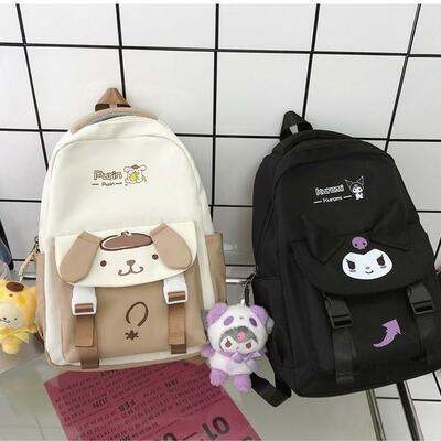 Kawaii cartoon anime kuromi backpack - Thumbnail 3