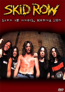 SKID ROW Live In Seoul, Korea 1995 DVD