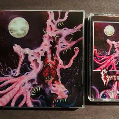 Eyemaster - conjuration of flesh (cal-197) (cd + cassette) - Thumbnail 2