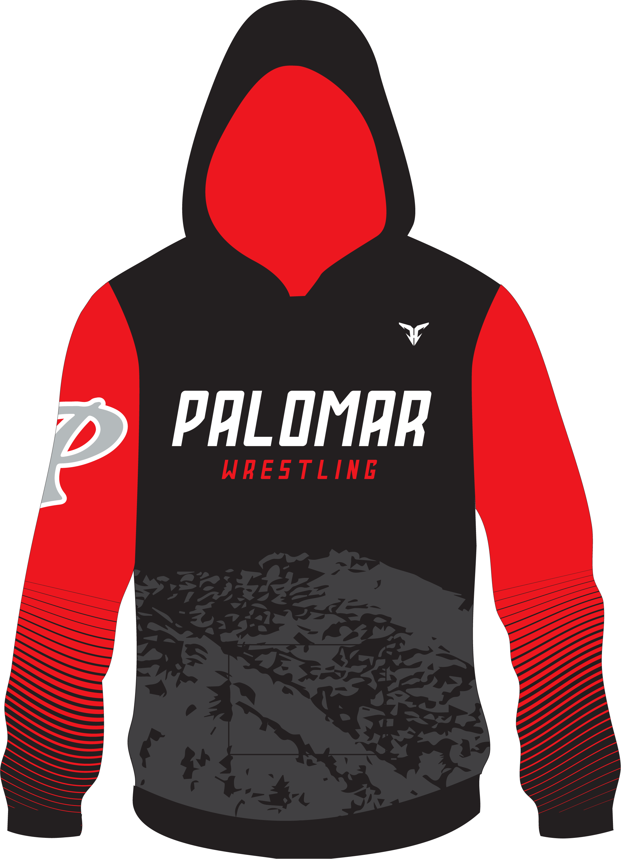 Palomar Wrestling sublimated hoodies