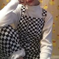 Checkerboard Overalls Dungarees - Thumbnail 3